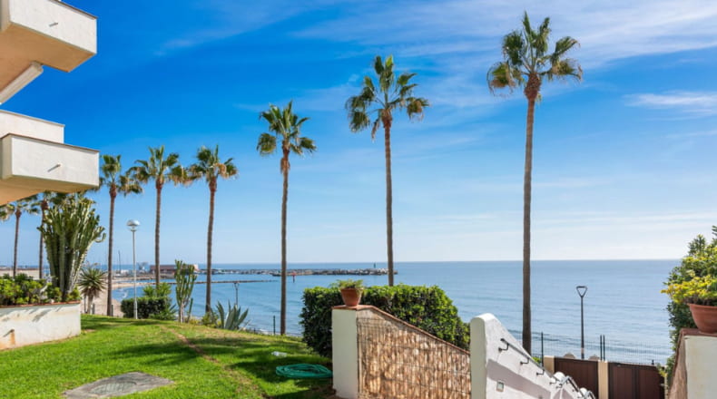 Apartamento con fantásticas vistas al mar